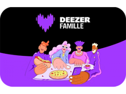 Deezer Family (e-carte)